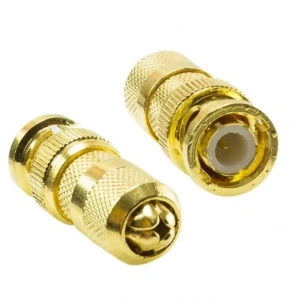 Hubrendy SH Bnc Altın Vidalı Konnektör Bnc-2405