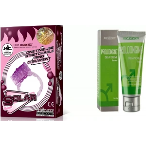 Hubrendy SH Doc Johnson Proloonging Krem + Solar Halka Set