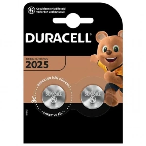 Hubrendy SH Duracell Cr2025 Lityum Pil (2li Paket)