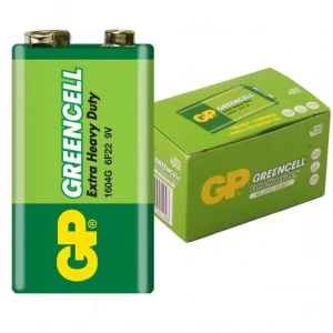 Hubrendy SH Gp 1604g-b Greencell 9 Volt Pil (10lu Paket)