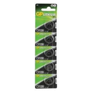 Hubrendy SH Gp Cr1220 3 Volt Lityum Pil 5 Li Paket