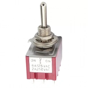 Hubrendy SH Ic-148d On-off-on Ø6mm Mts-403 12p Toggle Switch