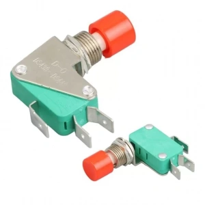 Hubrendy SH Ic-176e / Ds-438 Micro Switch  Kırmızı Butonlu Ø12mm