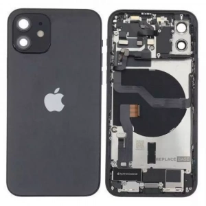 Hubrendy SH İphone 12 Full Dolu Kasa (siyah)