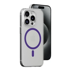 Hubrendy SH Joko Apple İphone 14 Pro Kılıf Bubble Magsafe Kapak - Mor