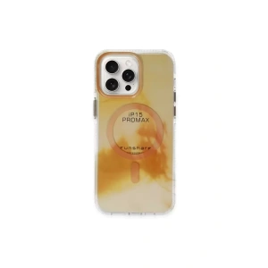 Hubrendy SH Joko Apple İphone 15 Pro Max Phantom Magsafe Kapak - Gold