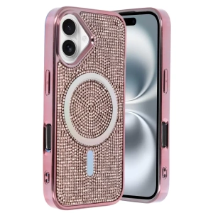 Hubrendy SH Joko Apple İphone 16 Helen Magsafe Kapak - Pembe