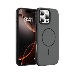 Hubrendy SH Joko Apple İphone 16 Pro Max Neksa Magsafe Kapak - Siyah