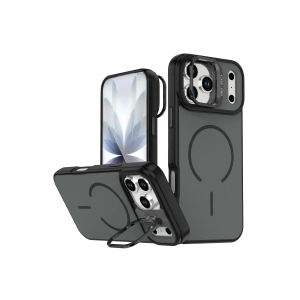 Hubrendy SH Joko Apple İphone 17 Pro Flexa Magsafe Kapak - Siyah