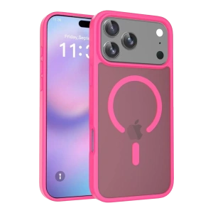 Hubrendy SH Joko Apple İphone 17 Pro Jota Magsafe Kapak - Rose