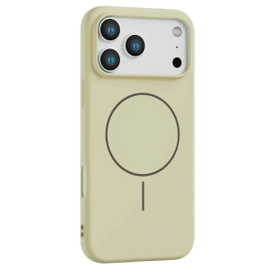 Hubrendy SH Joko Apple İphone 17 Pro Max Jully Magsafe Kapak - Bej