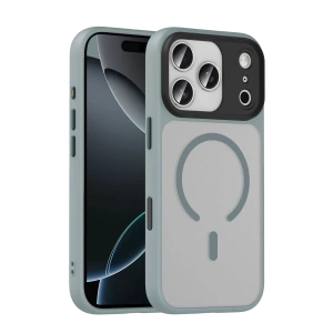 Hubrendy SH Joko Apple İphone 17 Pro Max Megane Magsafe Kapak - Titan Gri