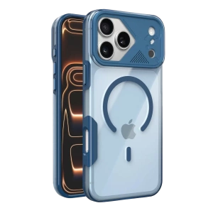 Hubrendy SH Joko Apple İphone 17 Pro Max Zinko Magsafe Kapak - Lacivert