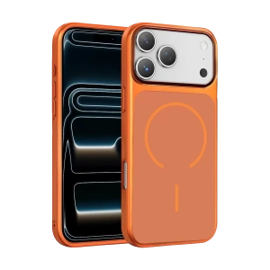 Hubrendy SH Joko Apple İphone 17 Pro Rush Magsafe Kapak - Turuncu