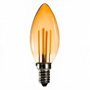 Hubrendy SH Ledx Br-al05 400 Lümen 5w Amber E14 Rustik Ampul