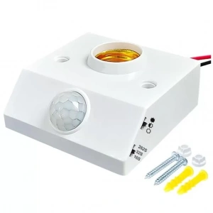 Hubrendy SH Ledx Dy-102 Abs 360 Pır Hareket Sensörlü E27 Duy Aparatı