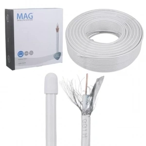 Hubrendy SH Mag Rg6-u4 Bakır Sat1 Anten Kablosu 100 Mt
