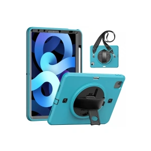 Hubrendy SH Newface Apple İpad Pro 11 (2020) Kılıf Strap-c Otterbox Tablet Kapak - Mavi