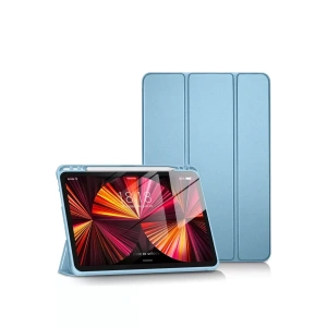 Hubrendy SH Newface Apple İpad Pro 11 (2024) Kılıf Tablet Smart Kılıf - Mavi