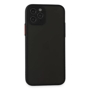 Hubrendy SH Newface Apple İphone 11 Pro Kılıf Montreal Silikon Kapak - Siyah