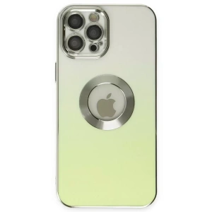 Hubrendy SH Newface Apple İphone 12 Pro Max Kılıf Best Silikon - Yeşil