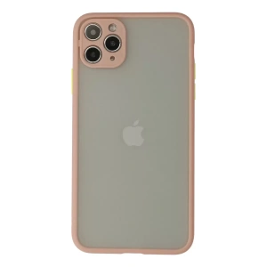 Hubrendy SH Newface Apple İphone 12 Pro Max Kılıf Montreal Silikon Kapak - Pembe