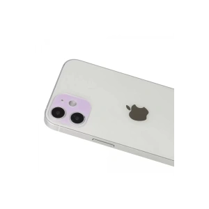 Hubrendy SH Newface Apple İphone 12 Rainbow Kamera Lens Koruma Cam - Mor