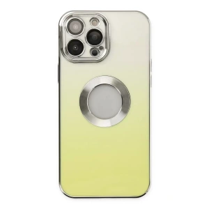 Hubrendy SH Newface Apple İphone 13 Pro Kılıf Best Silikon - Sarı