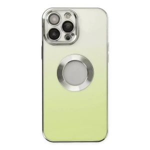 Hubrendy SH Newface Apple İphone 13 Pro Kılıf Best Silikon - Yeşil