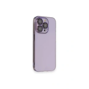 Hubrendy SH Newface Apple İphone 13 Pro Max Kılıf Armada Lensli Kapak - Lila
