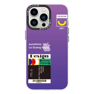 Hubrendy SH Newface Apple İphone 13 Pro Max Kılıf Estoril Desenli Kapak - Estoril - 4