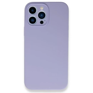 Hubrendy SH Newface Apple İphone 13 Pro Max Kılıf Lansman Legant Silikon - Lila