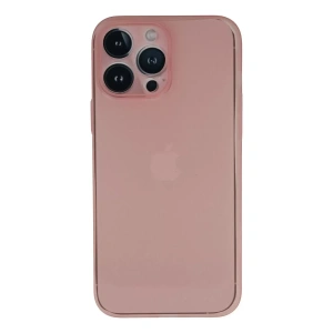 Hubrendy SH Newface Apple İphone 13 Pro Max Kılıf Pp Ultra İnce Kapak - Pembe