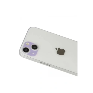 Hubrendy SH Newface Apple İphone 13 Rainbow Kamera Lens Koruma Cam - Mor