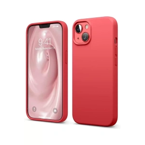 Hubrendy SH Newface Apple İphone 14 Kılıf First Silikon - Kırmızı