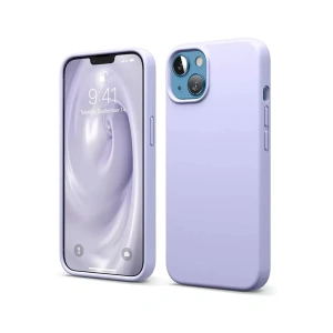 Hubrendy SH Newface Apple İphone 14 Kılıf First Silikon - Lila
