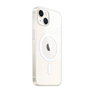 Hubrendy SH Newface Apple İphone 14 Kılıf Magneticsafe Şeffaf Silikon - Şeffaf