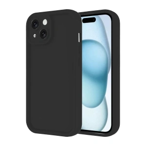 Hubrendy SH Newface Apple İphone 14 Kılıf Viera Silikon - Siyah