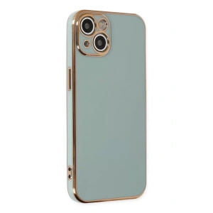 Hubrendy SH Newface Apple İphone 14 Kılıf Volet Silikon - Açık Yeşil