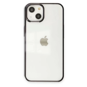 Hubrendy SH Newface Apple İphone 14 Plus Kılıf Element Silikon - Siyah