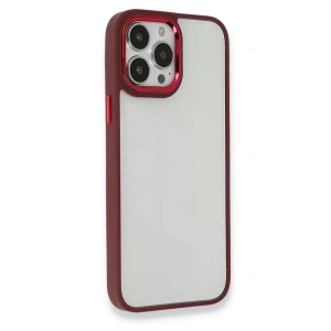 Hubrendy SH Newface Apple İphone 14 Pro Kılıf Dora Kapak - Kırmızı
