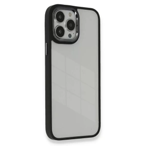 Hubrendy SH Newface Apple İphone 14 Pro Kılıf Dora Kapak - Siyah