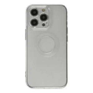 Hubrendy SH Newface Apple İphone 14 Pro Kılıf Santa Lens Silikon - Şeffaf