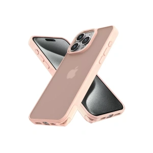 Hubrendy SH Newface Apple İphone 14 Pro Max Kılıf Elegant Kapak - Pudra