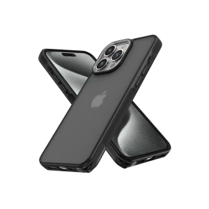 Hubrendy SH Newface Apple İphone 14 Pro Max Kılıf Elegant Kapak - Siyah