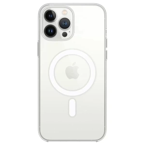 Hubrendy SH Newface Apple İphone 14 Pro Max Kılıf Magneticsafe Şeffaf Silikon - Şeffaf