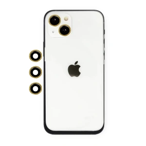 Hubrendy SH Newface Apple İphone 14 Shine Kamera Lens - Gold