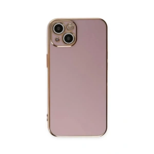 Hubrendy SH Newface Apple İphone 15 Kılıf Volet Silikon - Mor