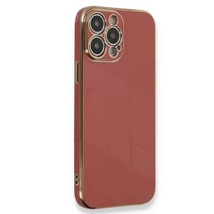 Hubrendy SH Newface Apple İphone 15 Pro Kılıf Volet Silikon - Kırmızı