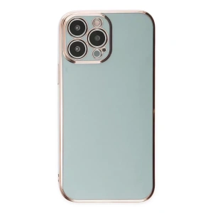 Hubrendy SH Newface Apple İphone 15 Pro Max Kılıf Volet Silikon - Açık Yeşil
